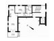 Grundriss einer Beispiel 2-Zimmer-Wohnung