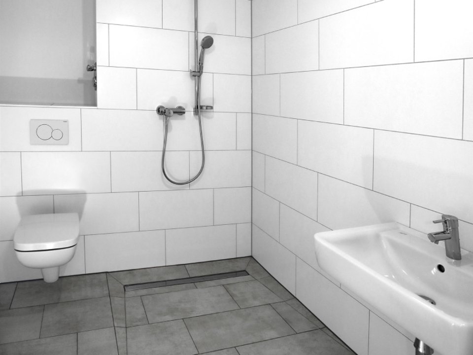 Bild eines Badezimmers